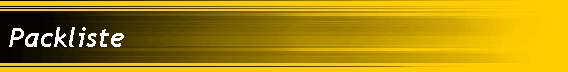 Packliste